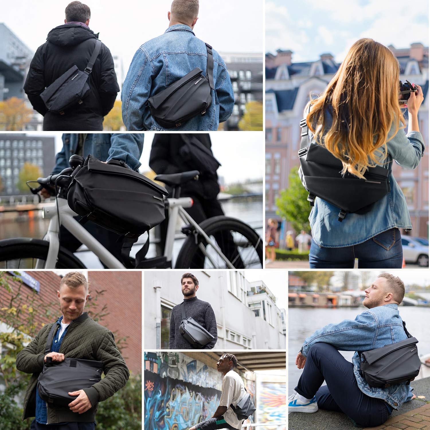 Large Anti-Theft Crossbody Bag - Travel Backpack Anti Theft recension och pris