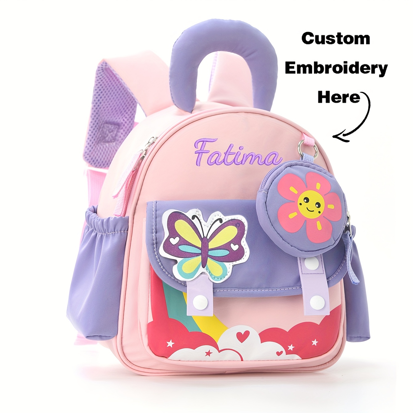 Custom Name Cartoon Stylish Ba - Mini Backpack Purse recension och pris